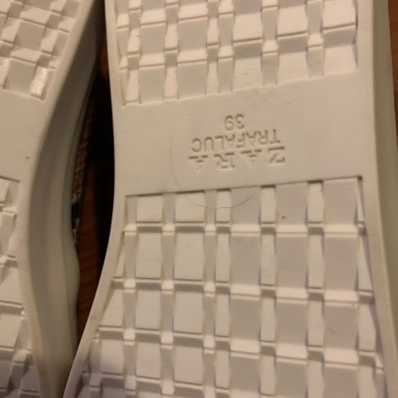ZARA trafaluc Slip On Snake Print Shoes 39 - Picture 7 of 8